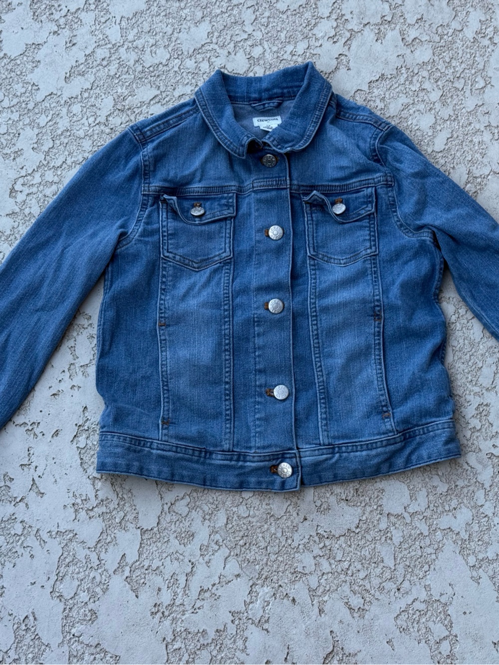 Crewcuts Girls Blue Denim Jacket